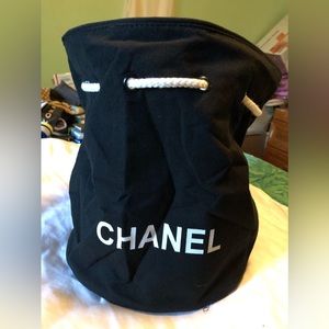 Chanel Drawstring Backpack